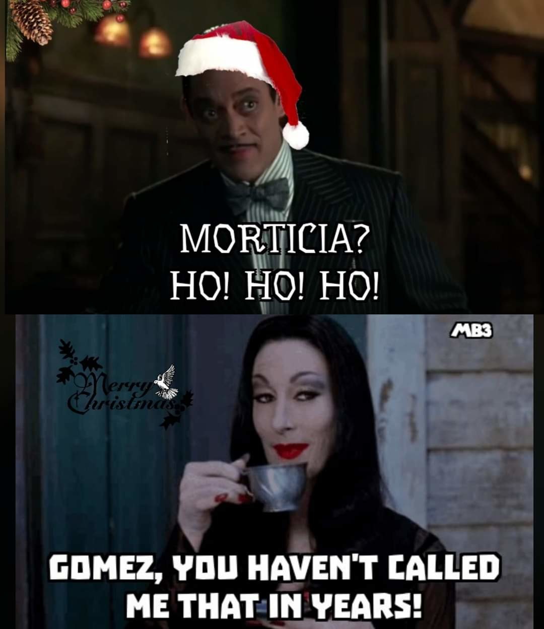 Gomez and morticia meme