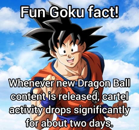 Fun Goku fact - meme