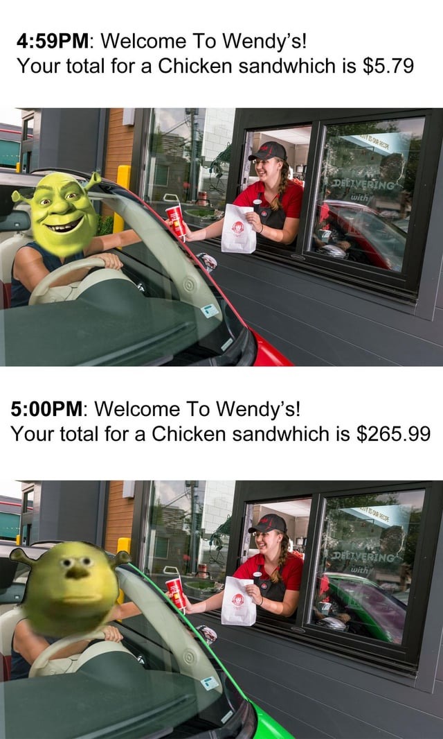 Thank you Wendy's - meme