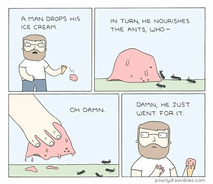 Fuck ants - meme
