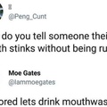 let’s have a mouth wash cocktail