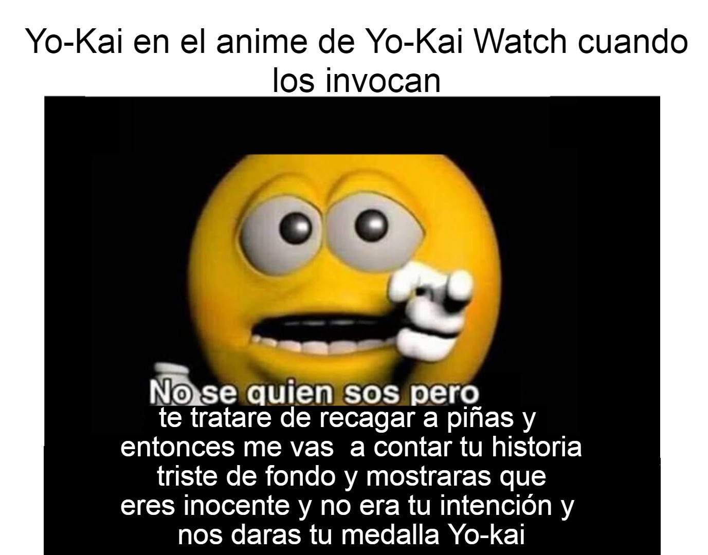 Trama anime de Yo-Kai Watch resumida (Es anime pero parece mas caricatura) - meme