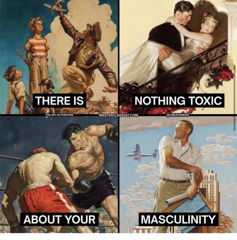 men built this world - meme