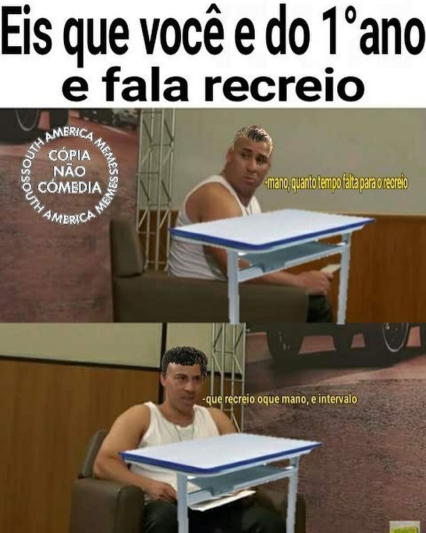 1 HORA!! MEMES EM IMAGENS ENGRAÇADOS - Alunos de escola publica e