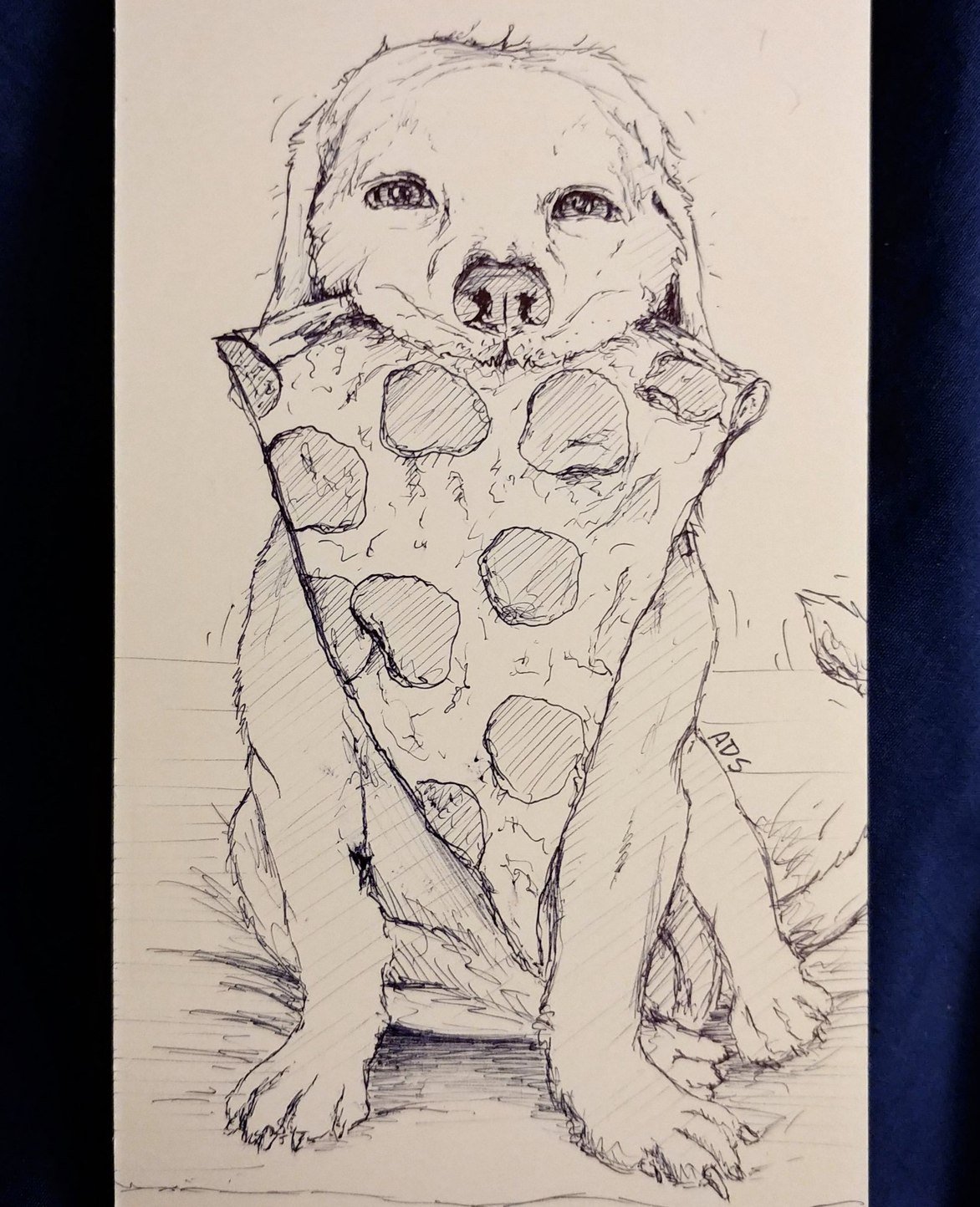 Pizza Dog: OC Art - meme