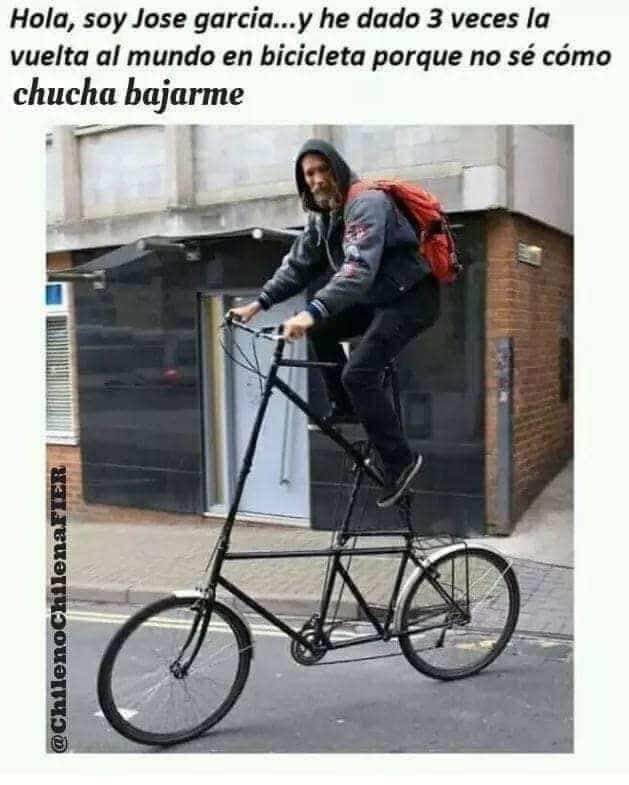 La bici - meme