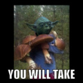 Yoda needs his refill