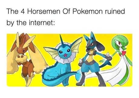 Pokemon and internet meme