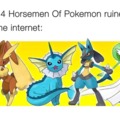 Pokemon and internet meme