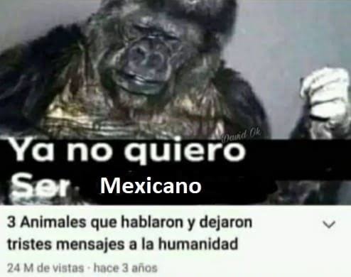 México es tercermundista - meme