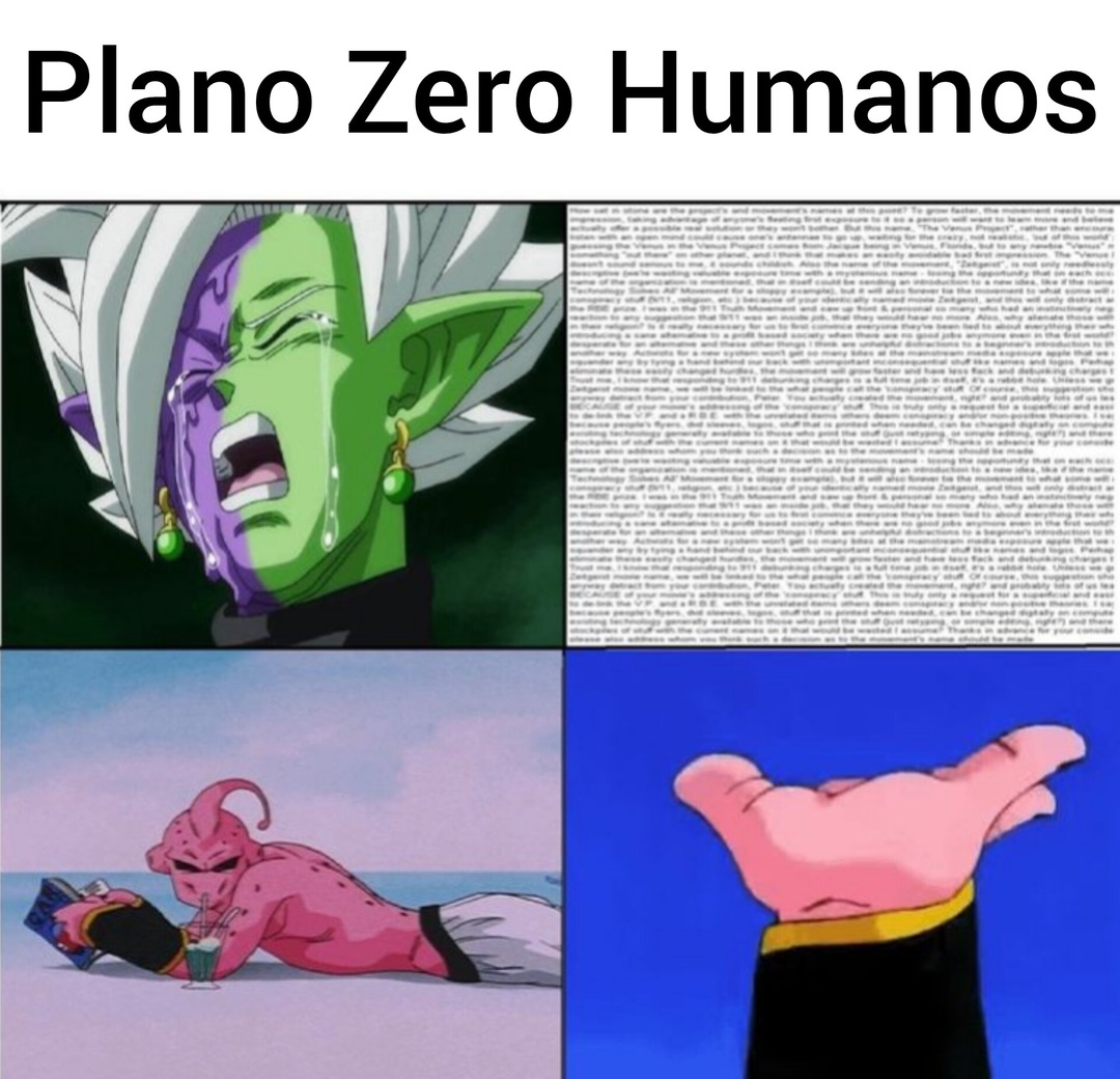 Zamasu vs Super Buu - meme