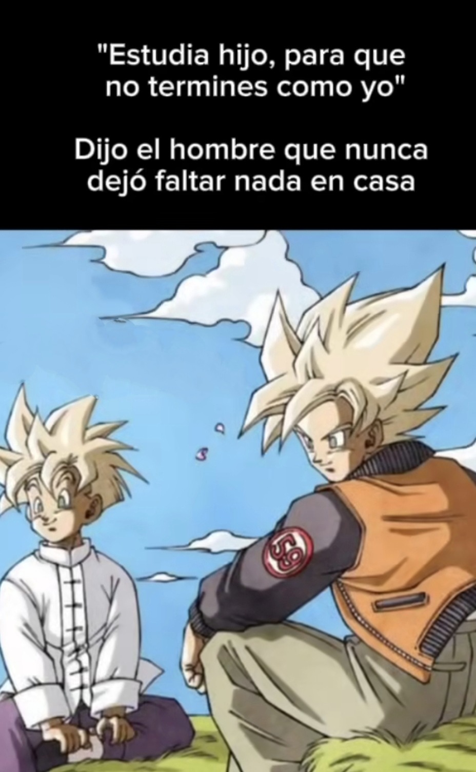 estudia hijo, para que no termines como yo... el que nunca falló en casa - meme