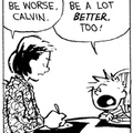 Calvin is a dweeb