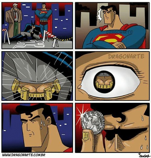 Superman no tenia opcion - meme