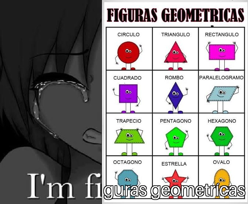 I'm figuras geometrícas - meme