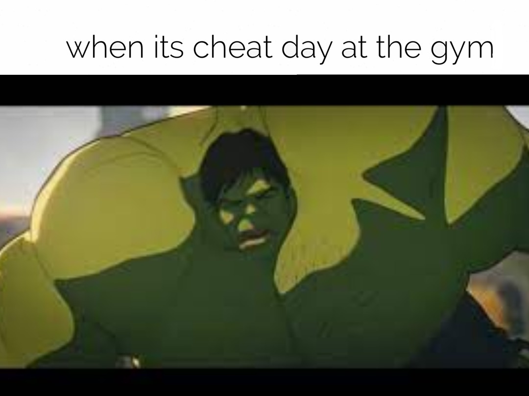 Cheat day - meme