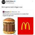 McDonalds new largest burger ever
