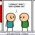 Oh random comic generator