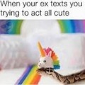 Ex texting you