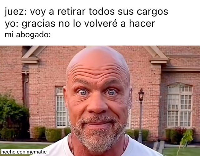Buen abogado mal cliente - meme
