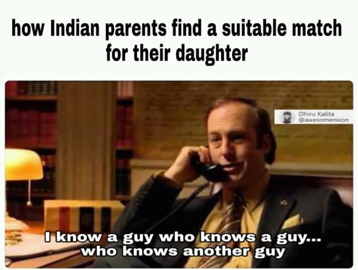 how indian parents find suitable match for thier daughter