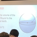 This was in my math class today....thats not a cone