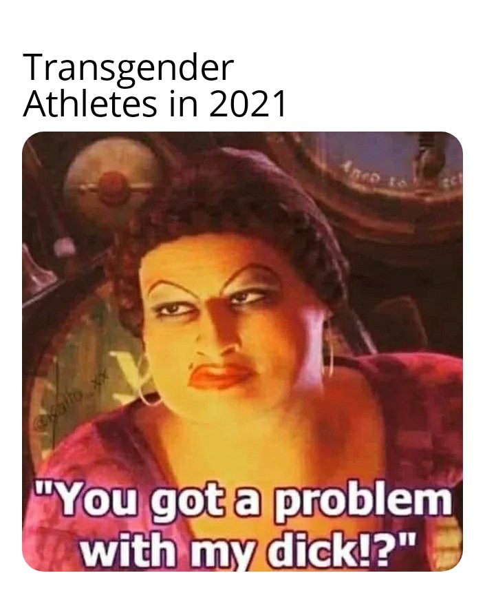Trans women are invalid - meme