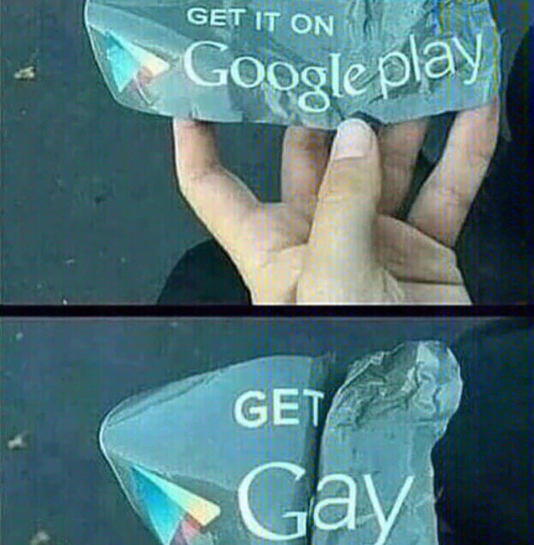 Get gay - meme