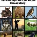 Who do you choose