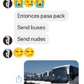 send buses