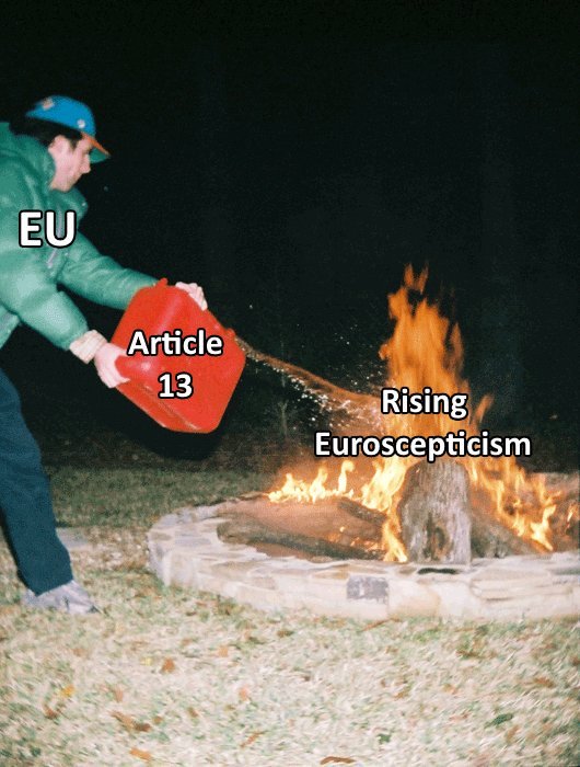 Merkle fiddles as europe burns. - meme