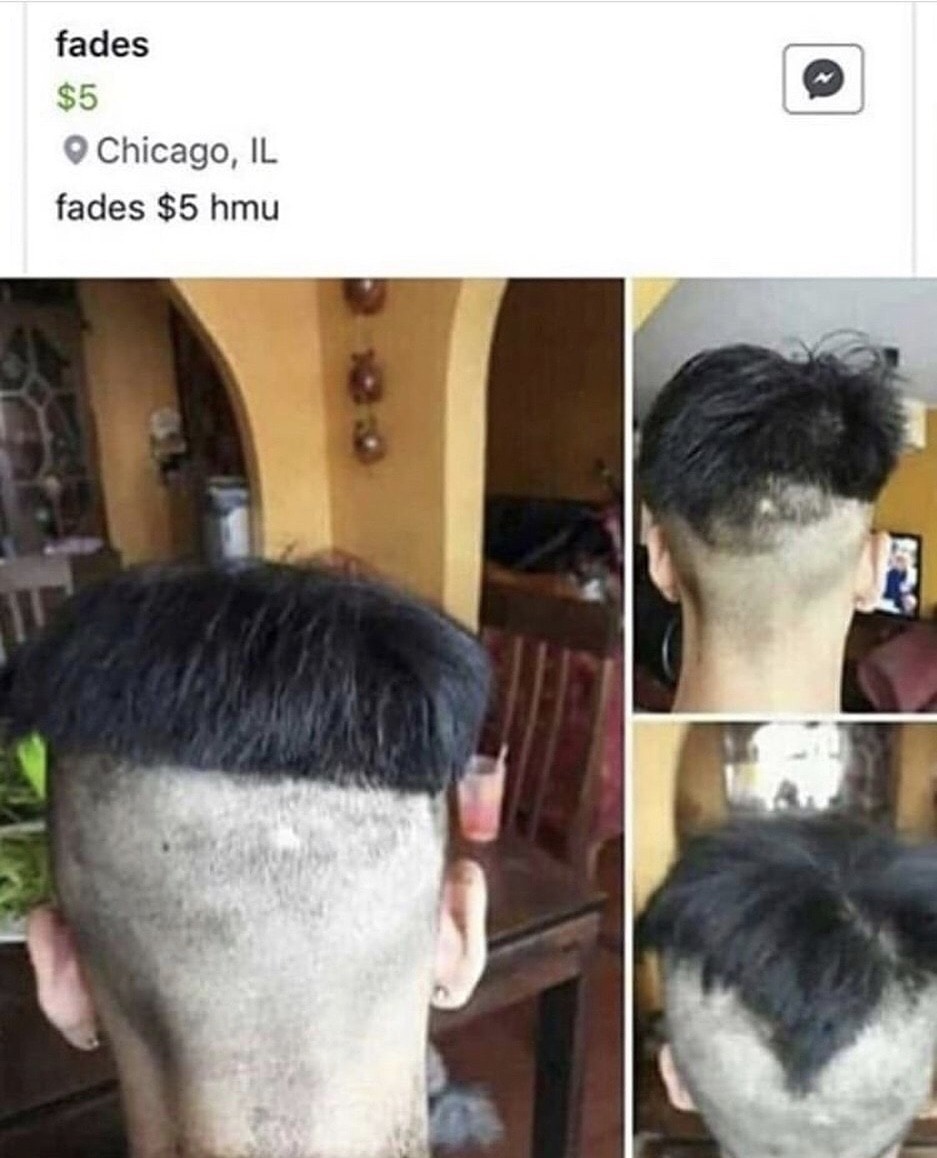 Gonna get me a fade like this - meme