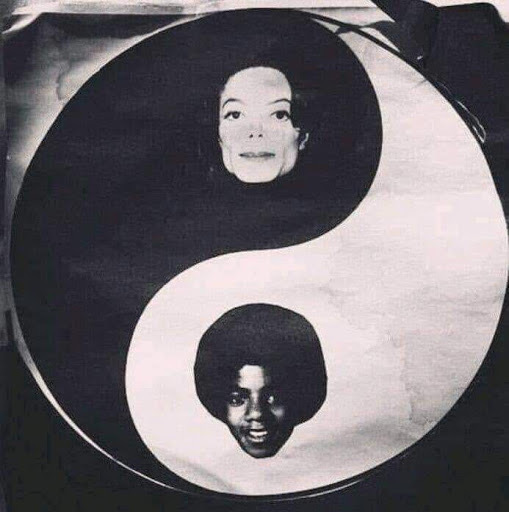 Yin and yang: Michael Jackson edition - meme