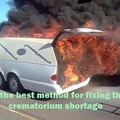 Rolling cremation service