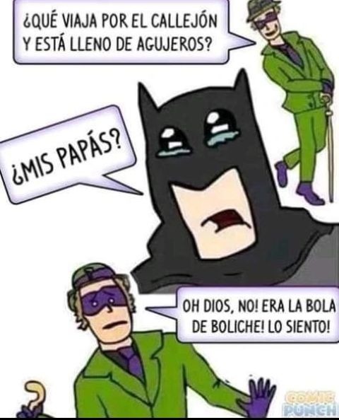 Batman traumado - meme