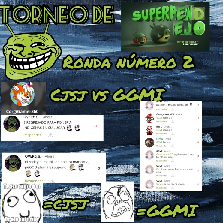 Torneo de SuperPendejos, ronda número Cjsj vs GGMI. Votación en los comentarios!!! - meme