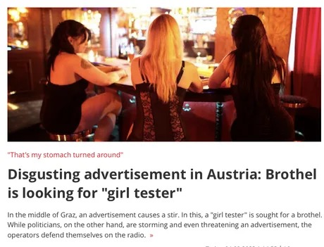 Austria advertisement - meme