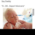 Donald Trump as a baby