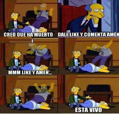 Like y amen por Homer ! - meme