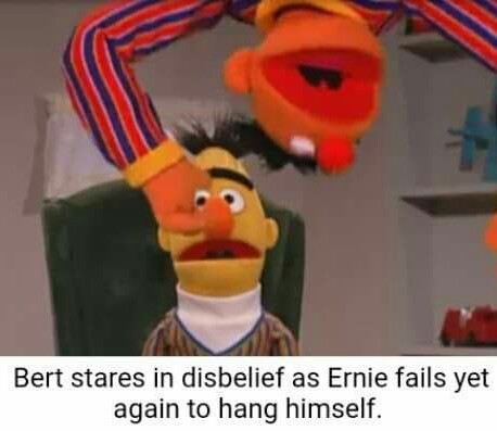 Dammit Ernie - meme
