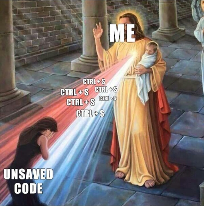 Praise the Code ! Hallelujah - meme