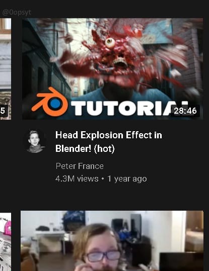 La verdad este video ni se le puede considerar """traumatizante""" más bien da risa - meme