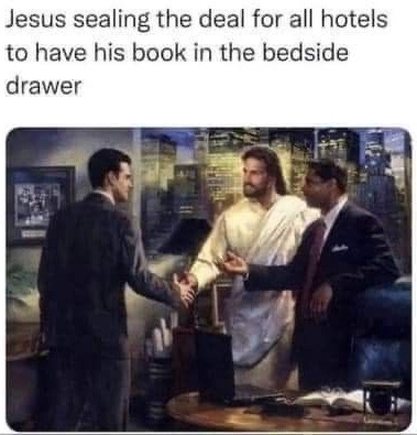 The restaurant brochure binder is a nice touch too - meme