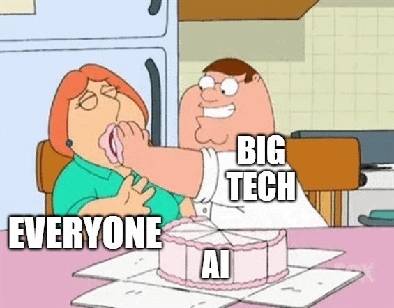 Big tech be like: here's another ad - meme