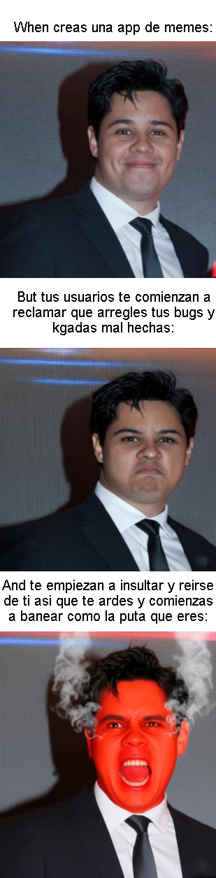 Jijo tremendo putazo - meme