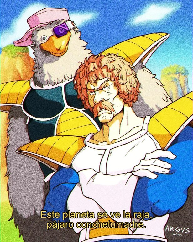 Créditos a Argus del Sur [Profesor Rossa GOD] - meme