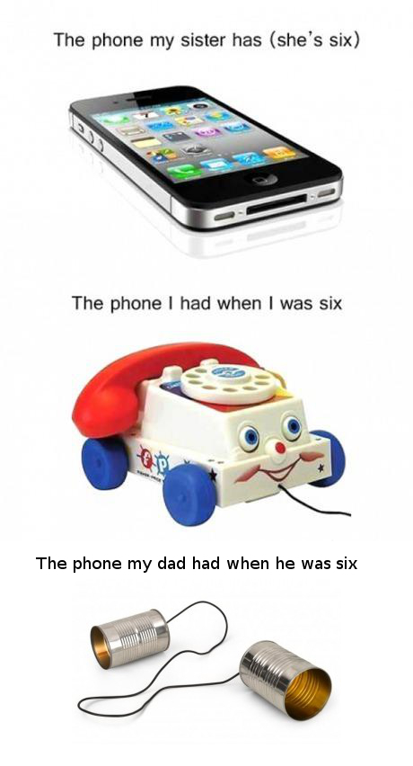 Good old phones - meme