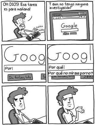 google y sus cosas jaja! - meme