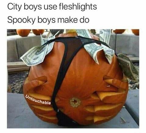 That spooky booty though - meme