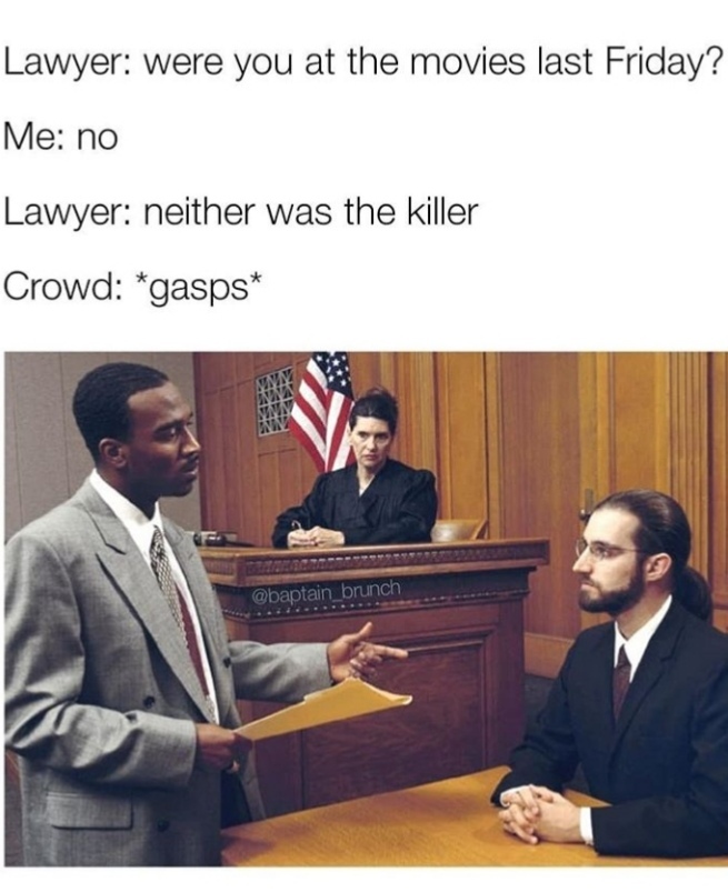 Lawyer's things xD - meme